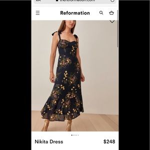 Reformation dress with tags! Size 2
